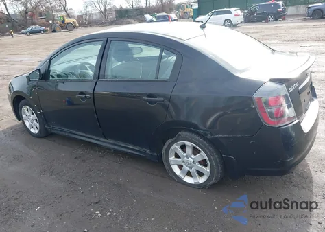 2010 Nissan Sentra 2.0Sr from USA, damaged, VIN 3N1AB6AP0AL631951